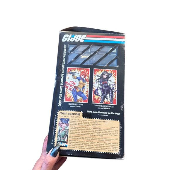 G.I. Joe Bishoujo Series Lady Jaye Collectible 1/7 Scale Pre-Painted Figure Stat - Picture 4 of 8